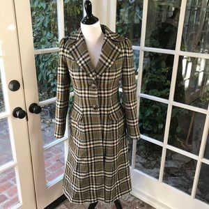 Banana Republic plaid coat